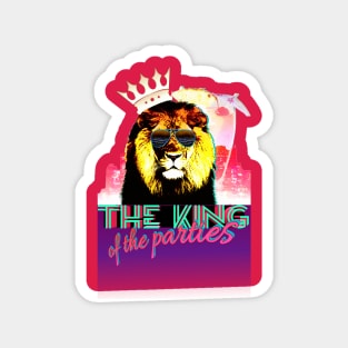 Lion's party Magnet