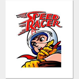 Speed Racer Cartoons' Poster, picture, metal print, paint by TrueBest