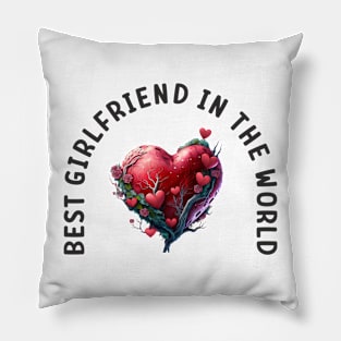 Best girlfriends in the world Pillow