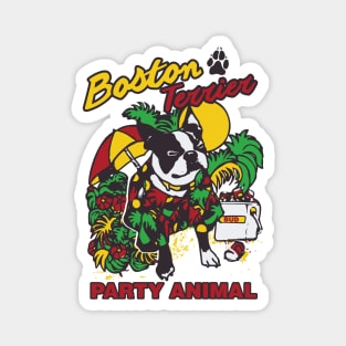 Boston Terrier, The Original Party Animal Magnet