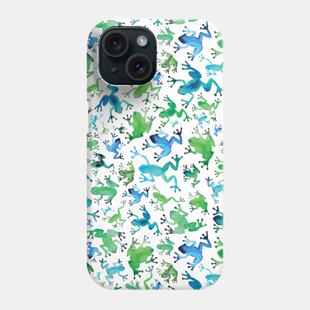 Tree frogs Phone Case by Elena_ONeill