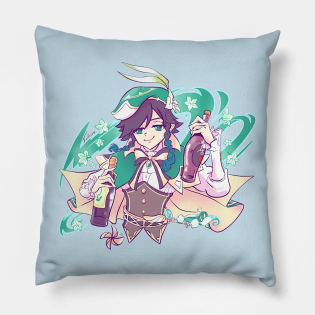 The Party Archon Pillow by tallesrodrigues