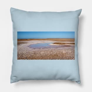 Salt pan. Pillow