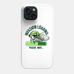 Cicada Invasion Loading Funny Cicada Summer Phone Case