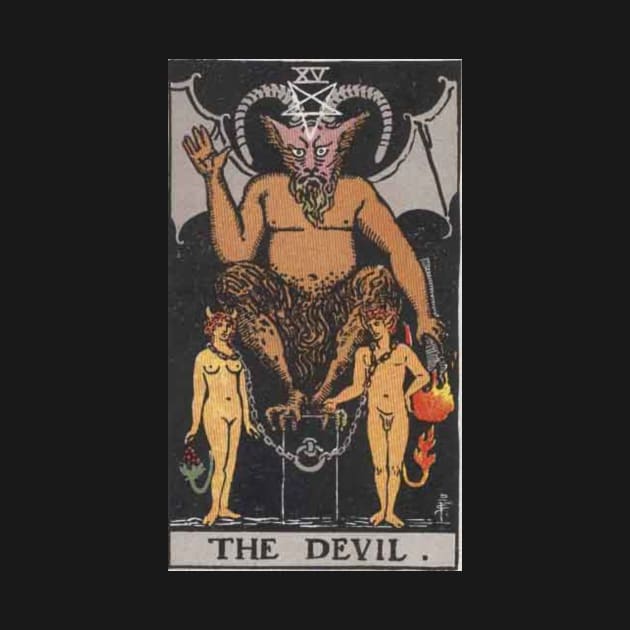 The Devil - Tarot Card by Bootyfreeze