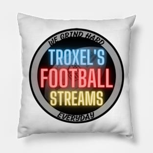 Troxel's Football Streams Pillow