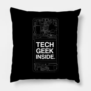 Tech Geek Inside Pillow