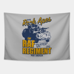 RAF Regiment Rock Apes Tapestry