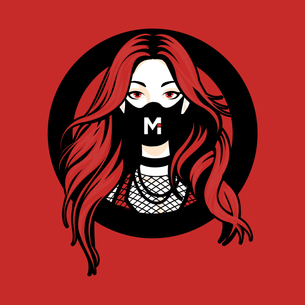 Ariel in Mask by Mike Irizarry Designs