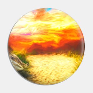 Bright Sunset Pin