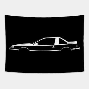 Nissan EXA Coupe (N13) Silhouette Tapestry