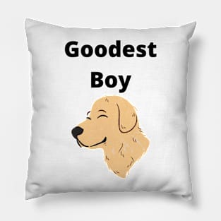 Goodest Boy Pillow