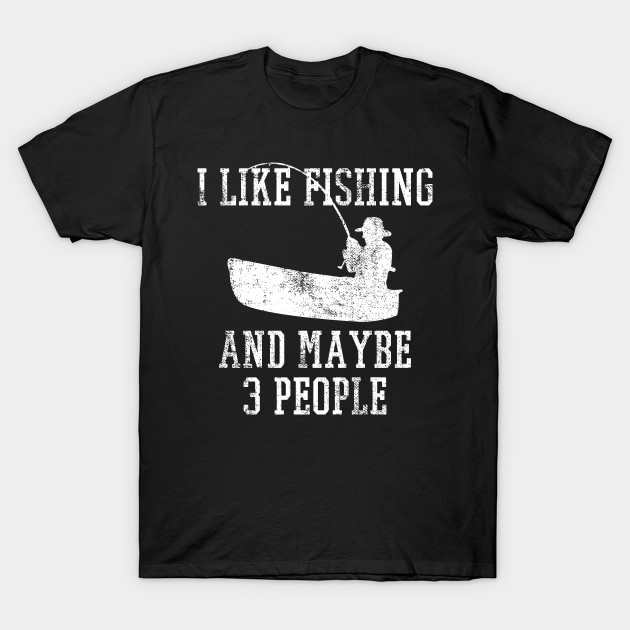 Disover Fishing Vintage - Fishing - T-Shirt