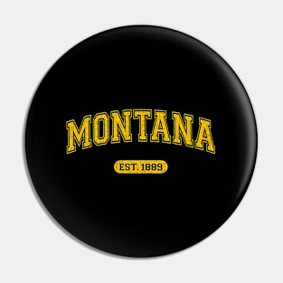 Montana 1889 Pin