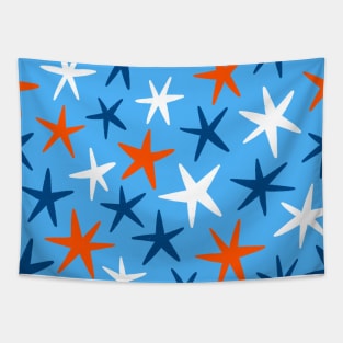 Pattern with stars Tapestry