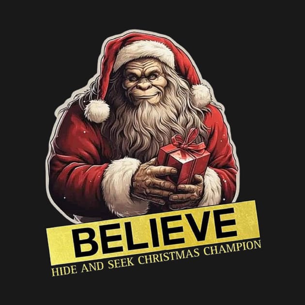 bigfoot believe : hide and seek christmas champion by hot_issue