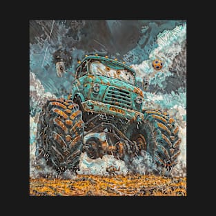 A Monster Truck in Action T-Shirt