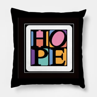 Hope modern design Pillow