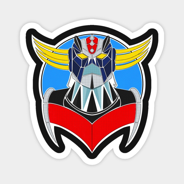 Grendizer Magnet by Ali Alhayki