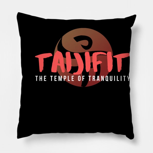 Temple of Tranquility Pillow by TaijiFit