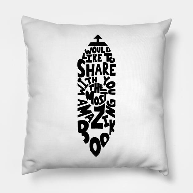 The Book Of Mormon Pillow by daniellegrdovic