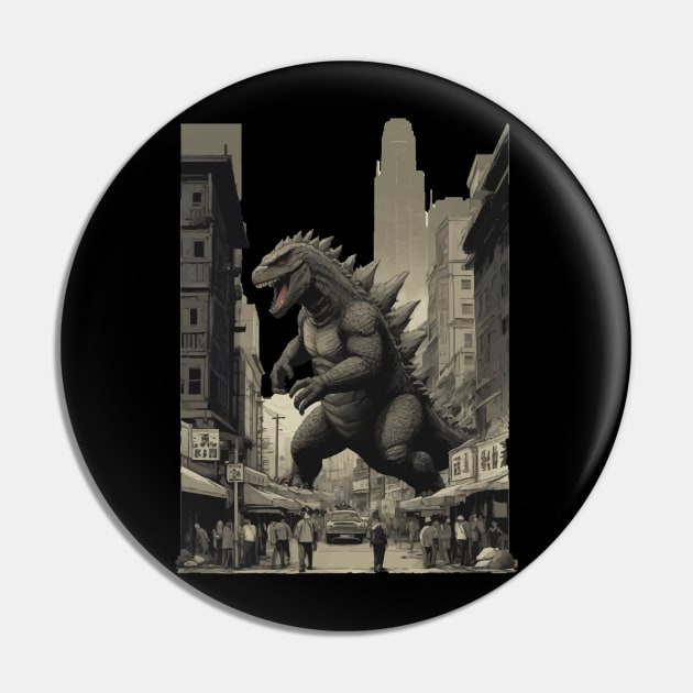 Godzilla Pin by ahmadist