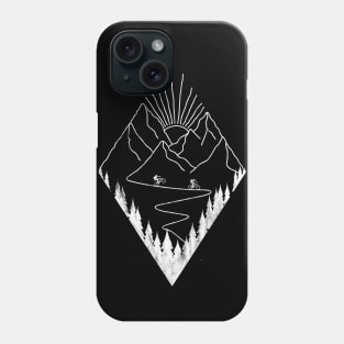 mountain bike mtb outdoor gift cycling mountains Phone Case