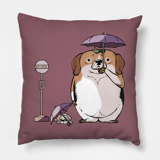 BeagleTORO Pillow by huebucket