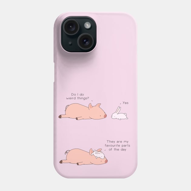 Weird Friends Phone Case by Jang_and_Fox