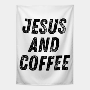 Jesus and Coffee Tapestry