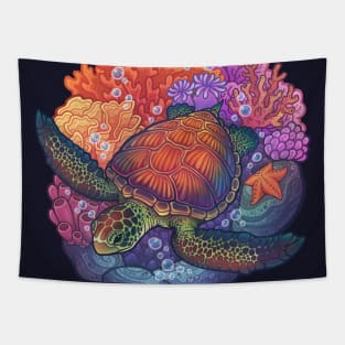 Sea Turtle Reef Tapestry