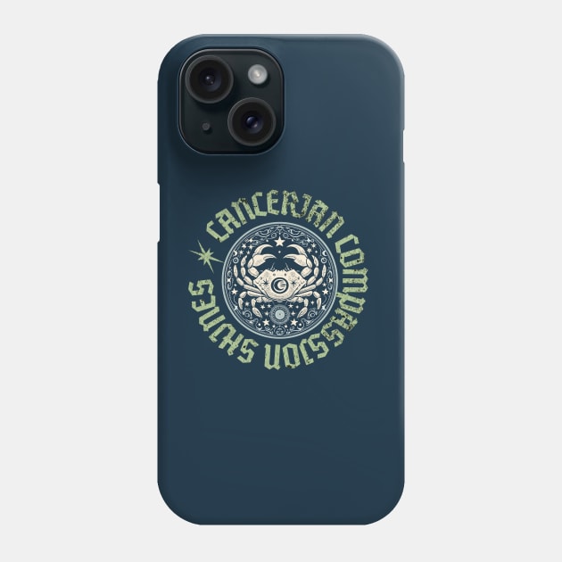 Cancer Horoscope Phone Case by RetroColors