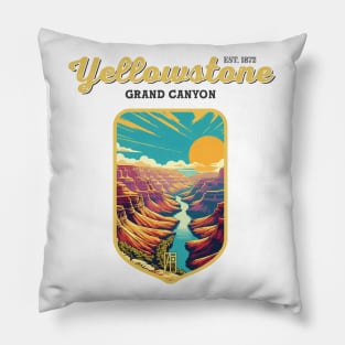 USA - NATIONAL PARK - YELLOWSTONE Grand Canyon of the Yellowstone - 8 Pillow