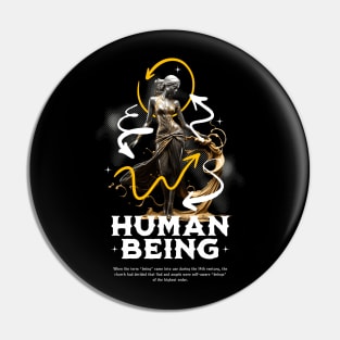 Human Being Pin