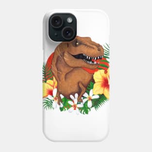 Tropical Dinosaur Phone Case