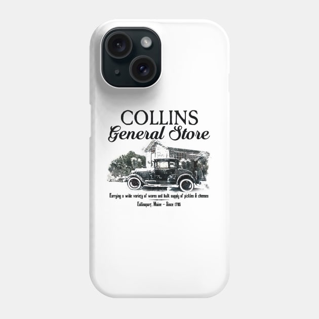 Collins General Store from Dark Shadows Phone Case by susanlguinn