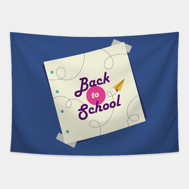 Back to School Tapestry by Lovely Arts