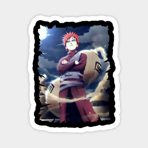 GAARA MERCH VTG Magnet by funnymushroomz