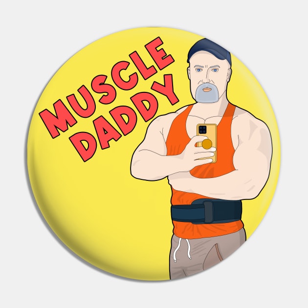 Muscle Daddy Pin by muscle