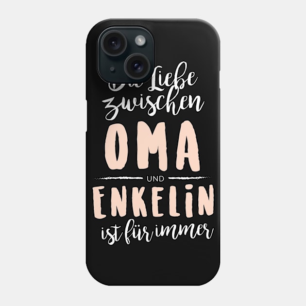 Die Liebe zwischen Oma und Enkelin ist für immer Phone Case by BetterManufaktur