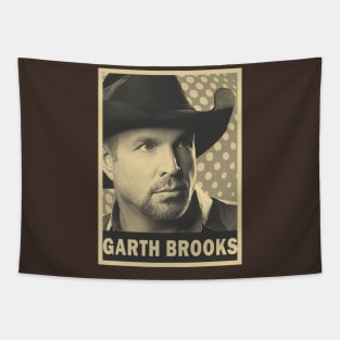 brown cream Garth Brooks Tapestry