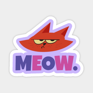 Meow. Magnet