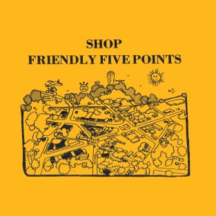 Shop Friendly Five Points - 1976 T-Shirt
