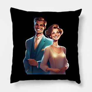 Power couple Pillow