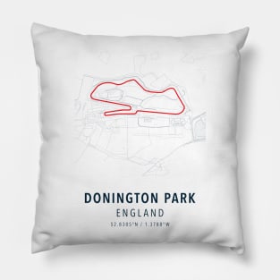 donington park simple map Pillow