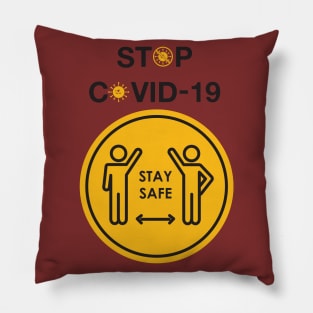 covid 19 Pillow