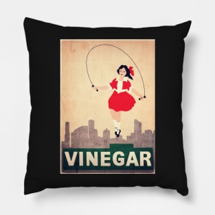 Skipping Girl Vinegar Pillow