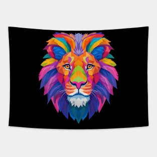 strong lion Tapestry