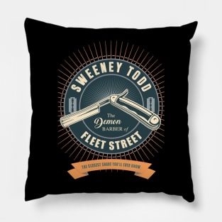 Sweeney Todd - The Demon Barber of Fleet Street - Alternative Movie Poster Pillow