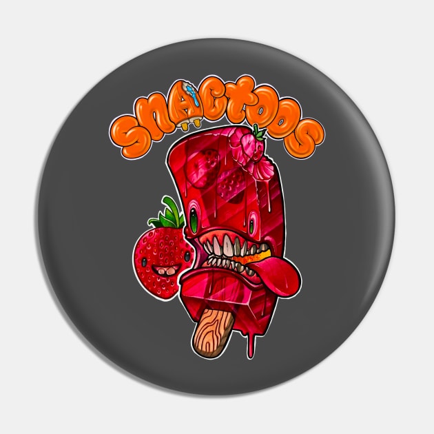 Mr.Strawberry Pop Pin by skinwerks